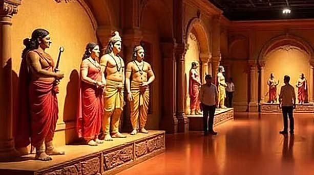 அயோத்தியில் 55 ஏக்கரில்  கோயில் அருங்காட்சியகம்